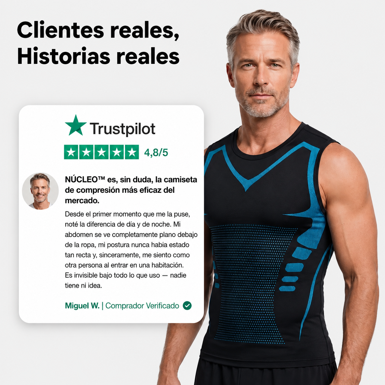 Núcleo™ | Siente el poder de la confianza, la figura y el control